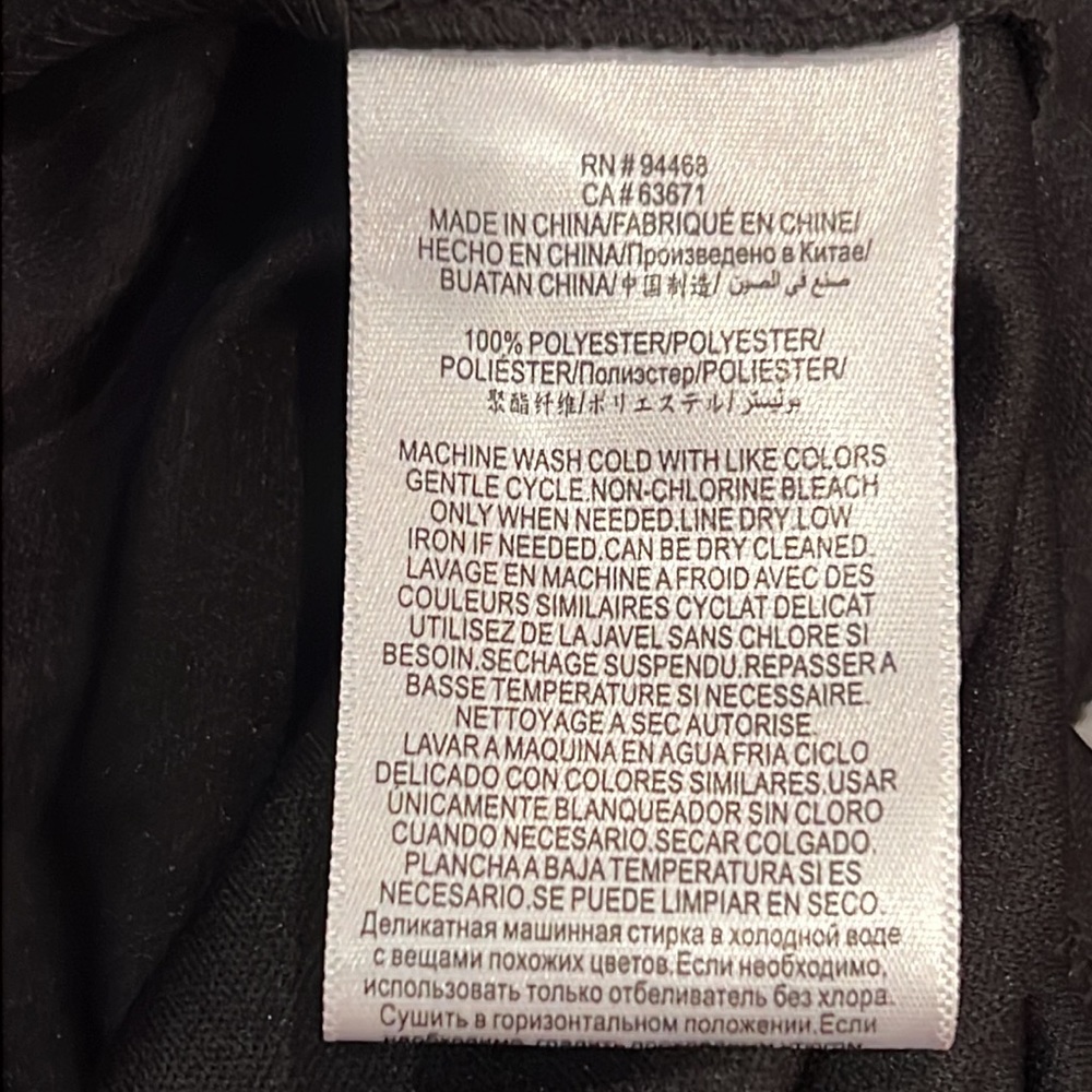NWT BCBG Generation Relax Halter Neck Tie Chiffon Mini Fallen Petal Large - Picture 14 of 16